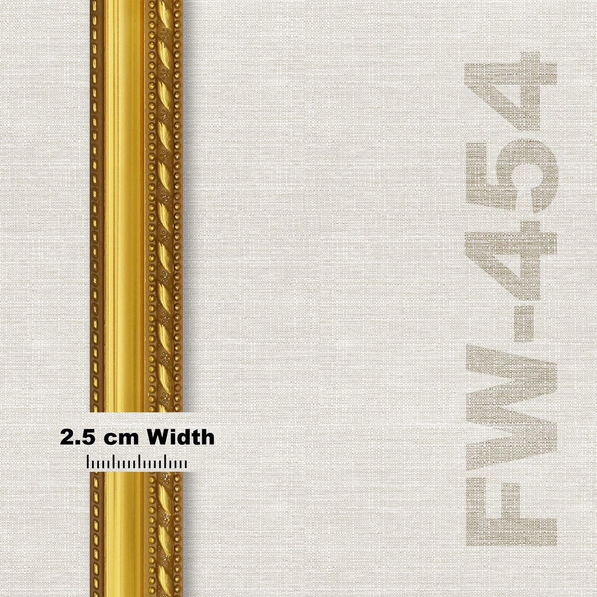 Ornate Gold Rope Frame FW 454 - View 2