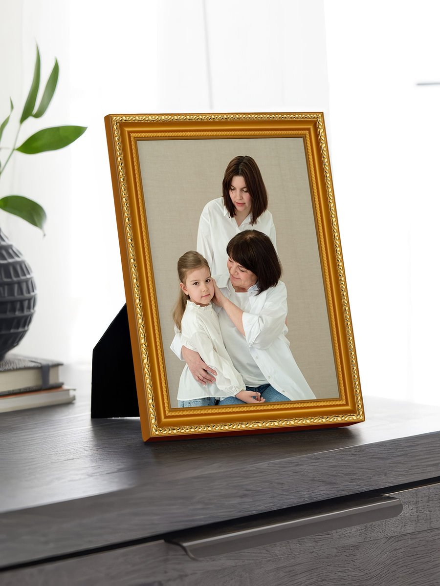 Antique Gold Leaf Frame FW 456 - View 1