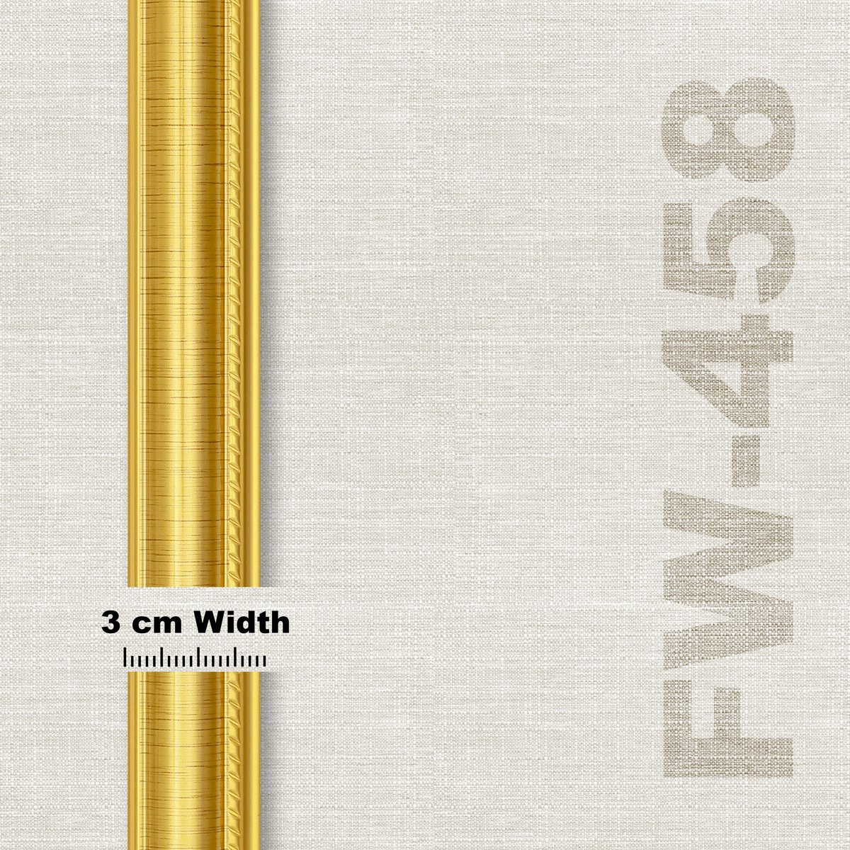 Textured Gold Bevel Frame FW 458 - View 2
