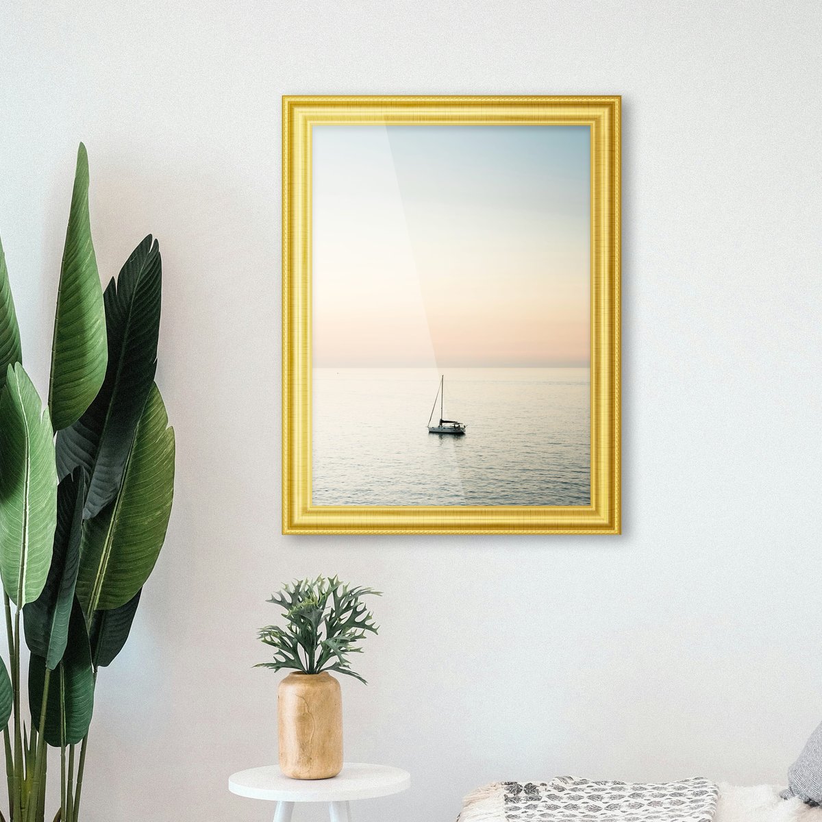 Textured Gold Bevel Frame FW 458 - View 3