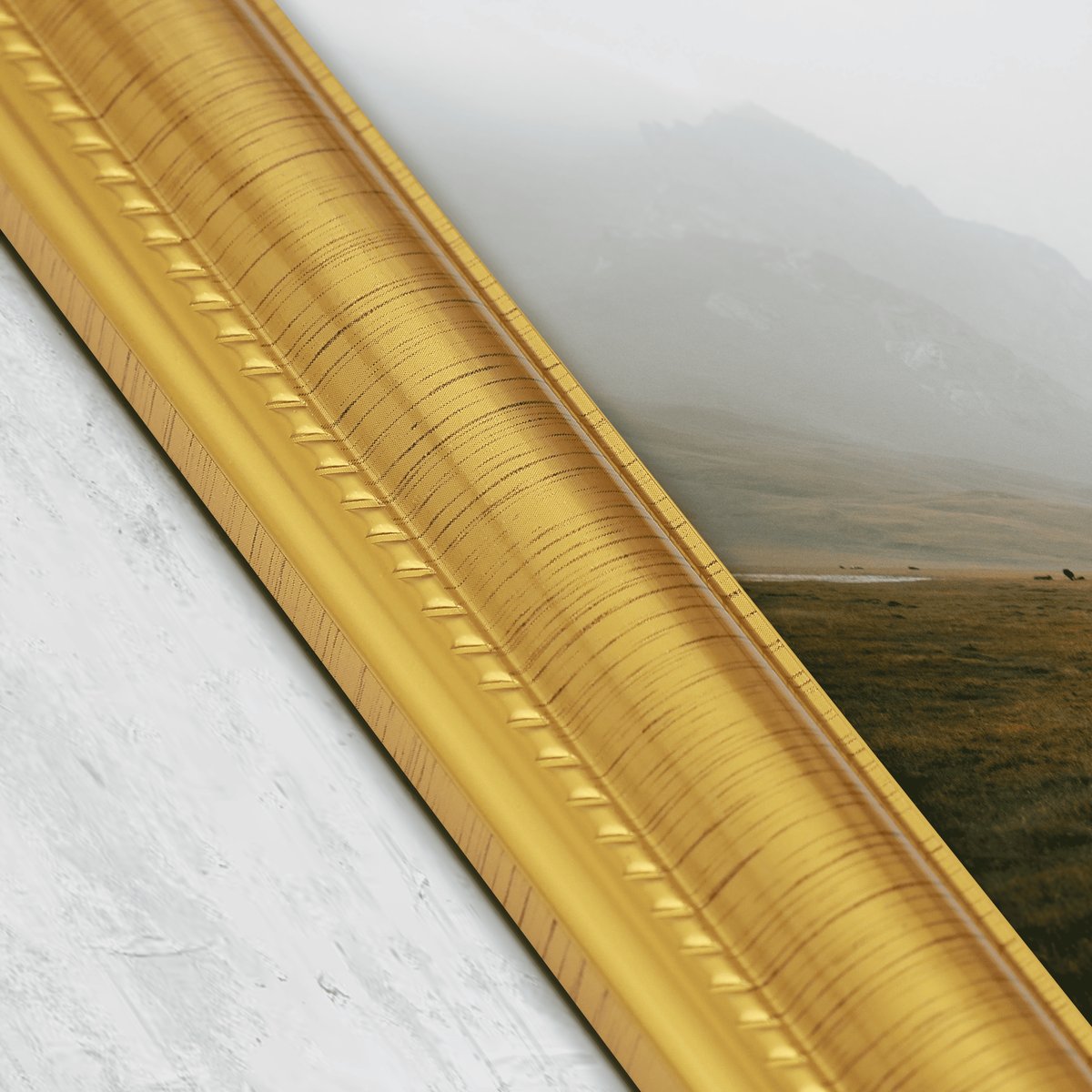 Textured Gold Bevel Frame FW 458 - View 4