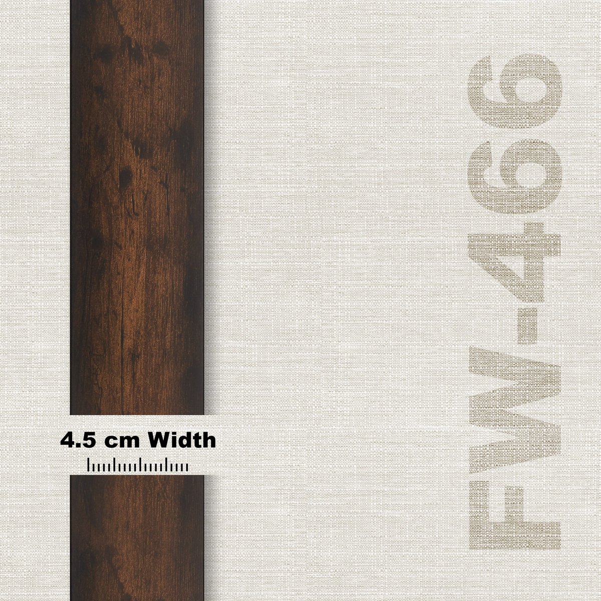 Rustic Knotted Wood Frame FW 466 - View 2