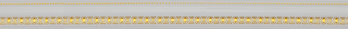 White Gold Medallion Frame FW 464 - View 4
