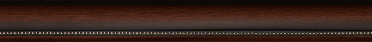Mahogany Beaded Trim Frame FW 468 - View 4