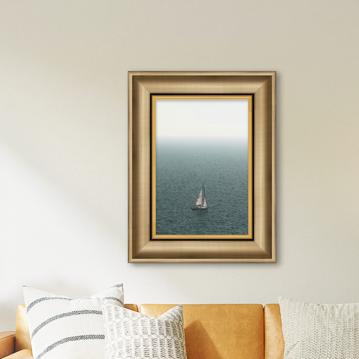 Champagne Slope Gold-Line Frame FW 470 - View 1