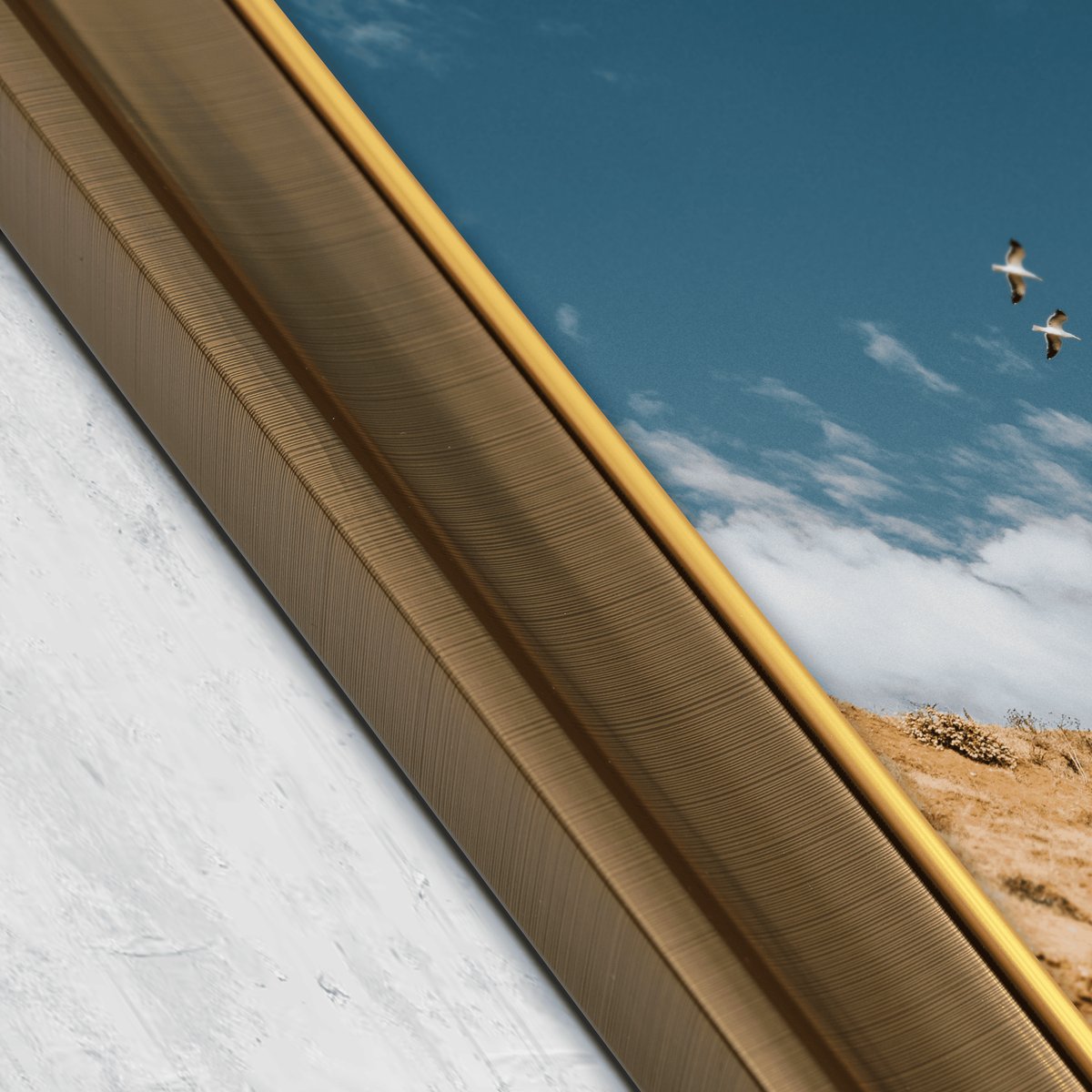 Champagne Slope Gold-Line Frame FW 470 - View 3