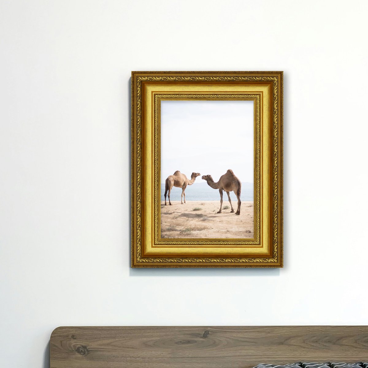 Gold Wave Scroll Frame FW 471 - View 1