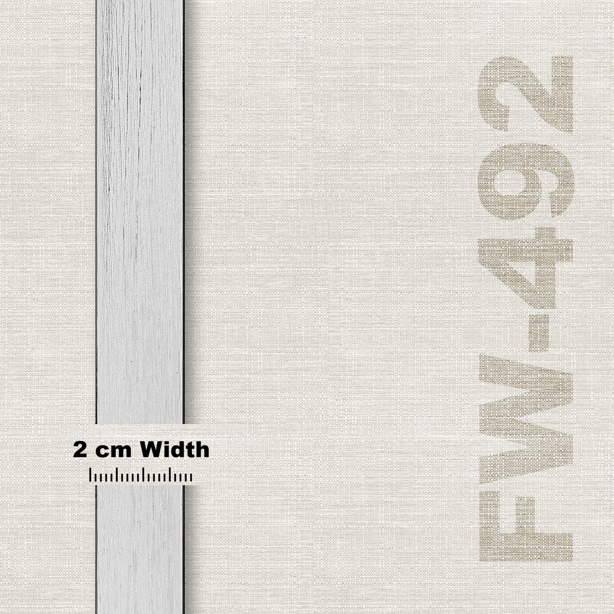 Whitewashed Wood Frame FW 492 - View 2