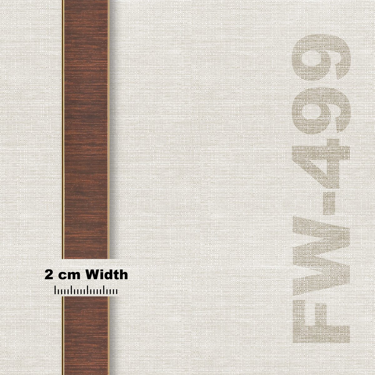 Copper Wood Gold-Line Frame 499 - View 2