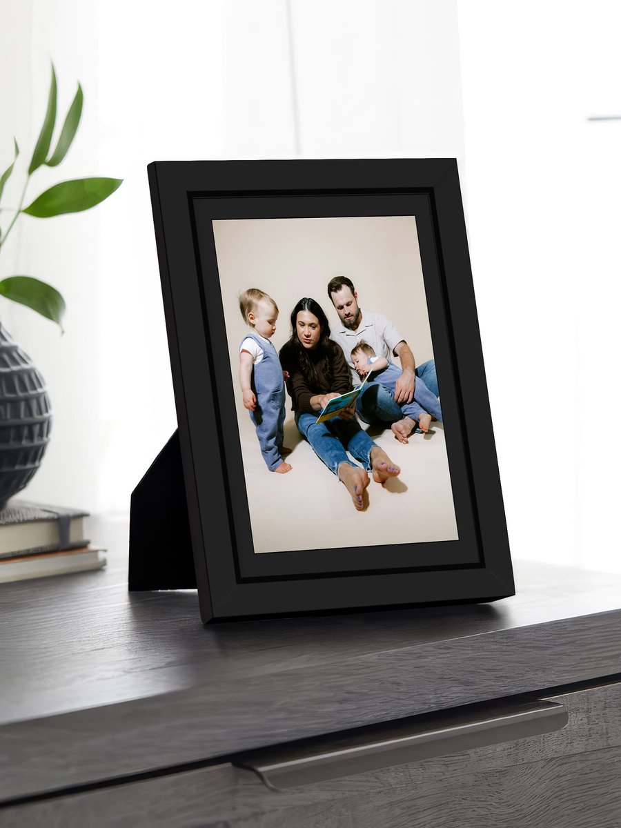 Black Wide Mat Frame FW 506 - View 1