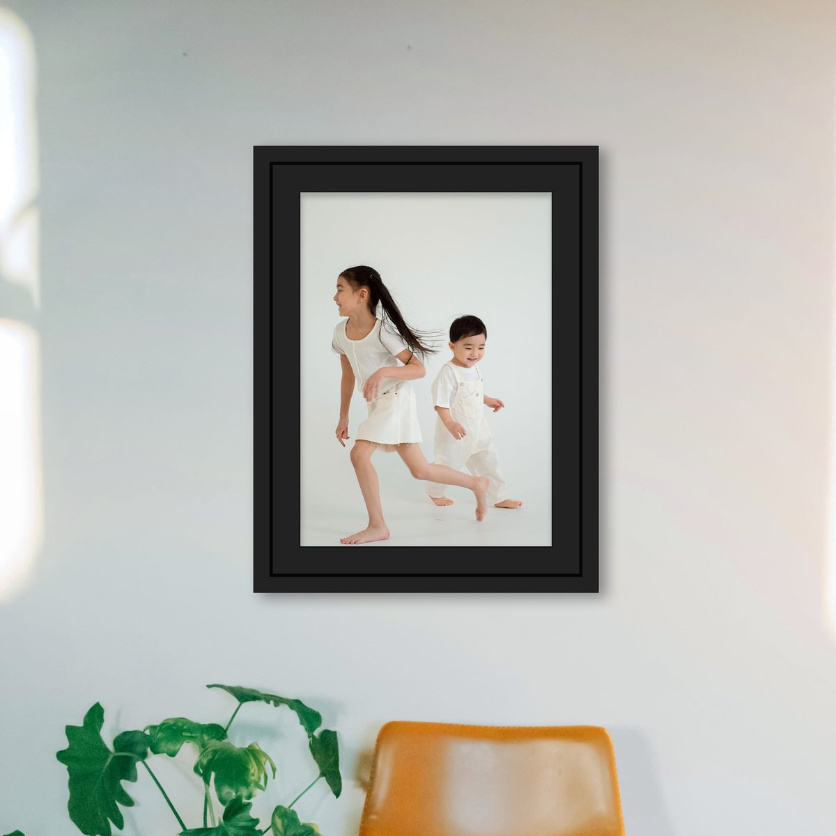 Black Wide Mat Frame FW 506 - View 3