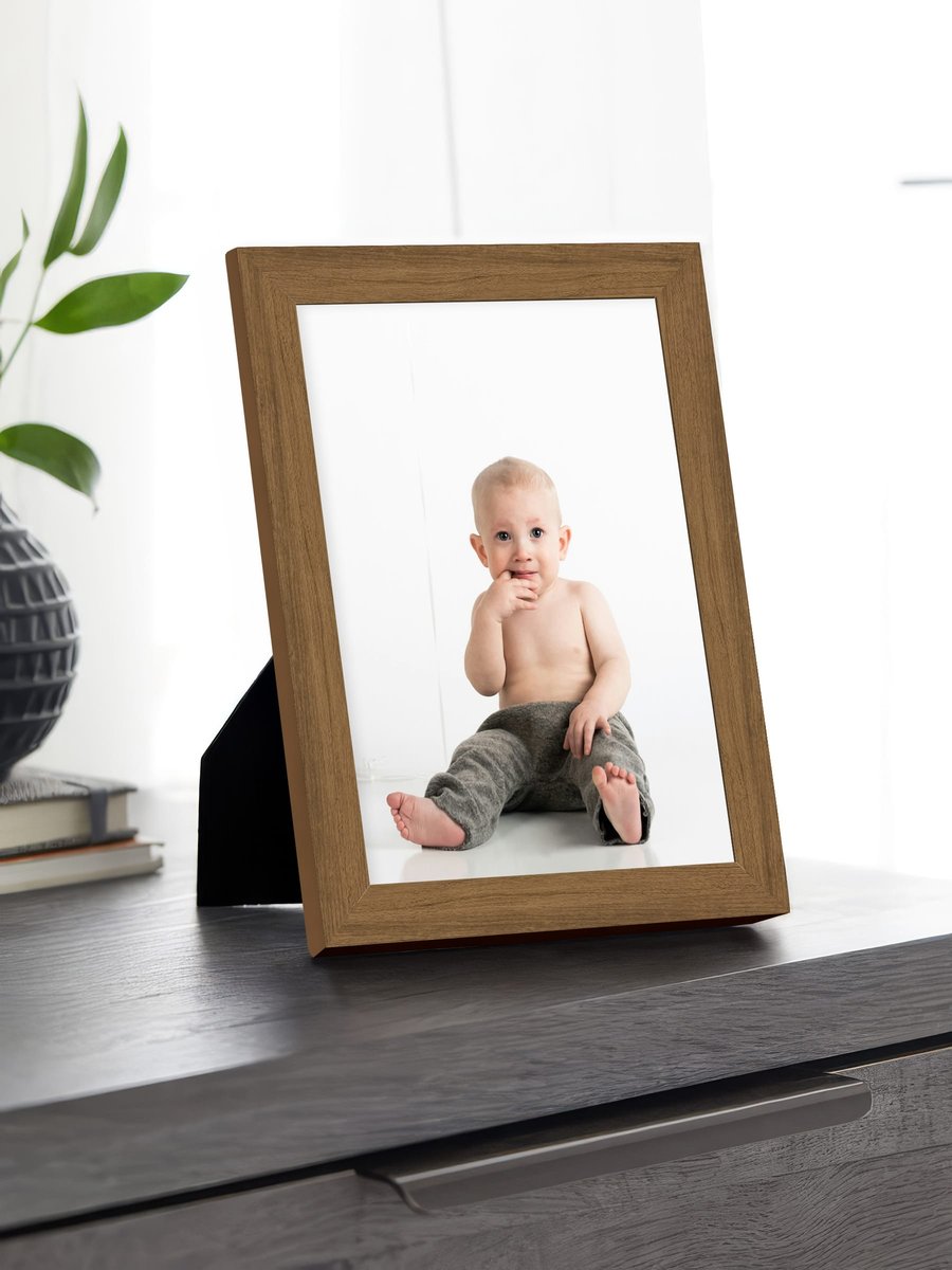 Simple Teak Wood Frame FW 513 - View 1