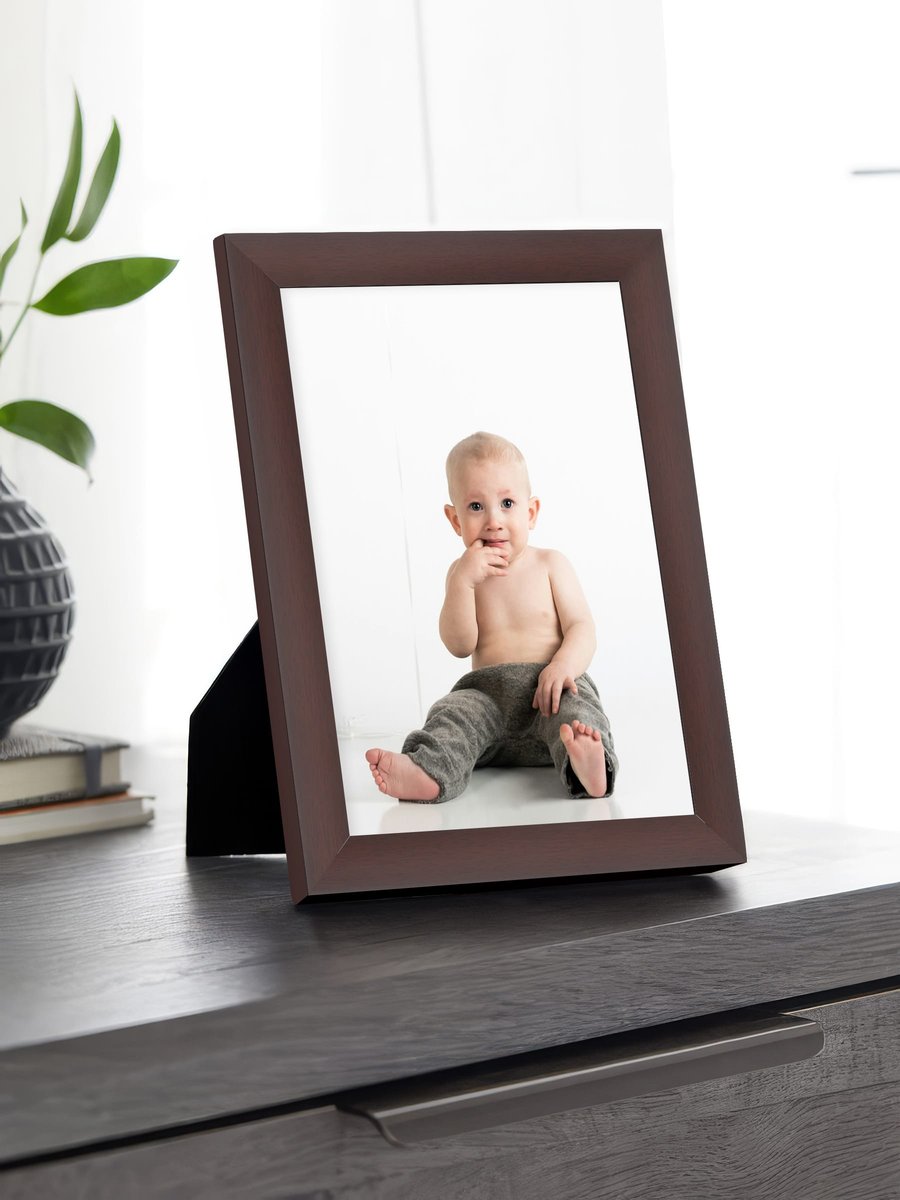 Simple Chocolate Brown Frame FW 514 - View 1