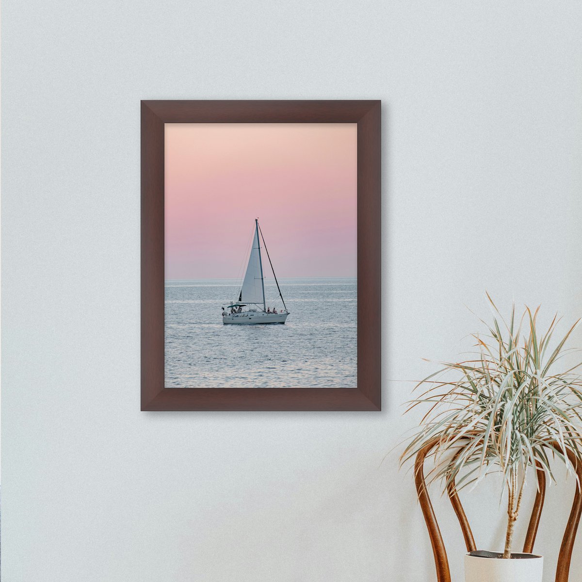 Simple Chocolate Brown Frame FW 514 - View 3
