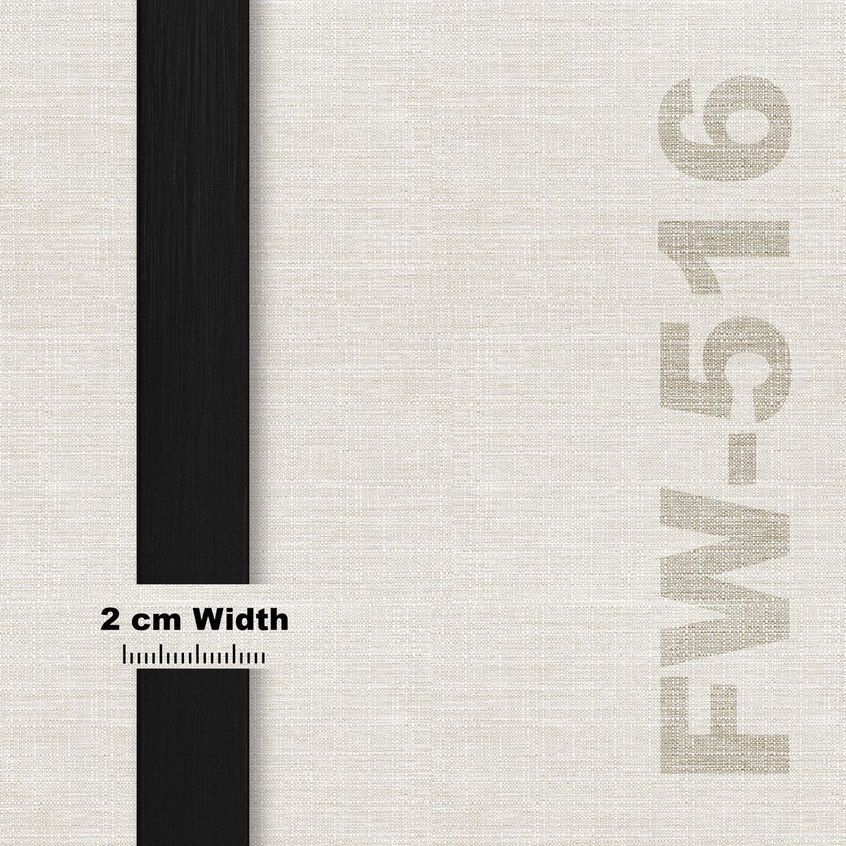 Simple Black Wood Frame FW 516 - View 2