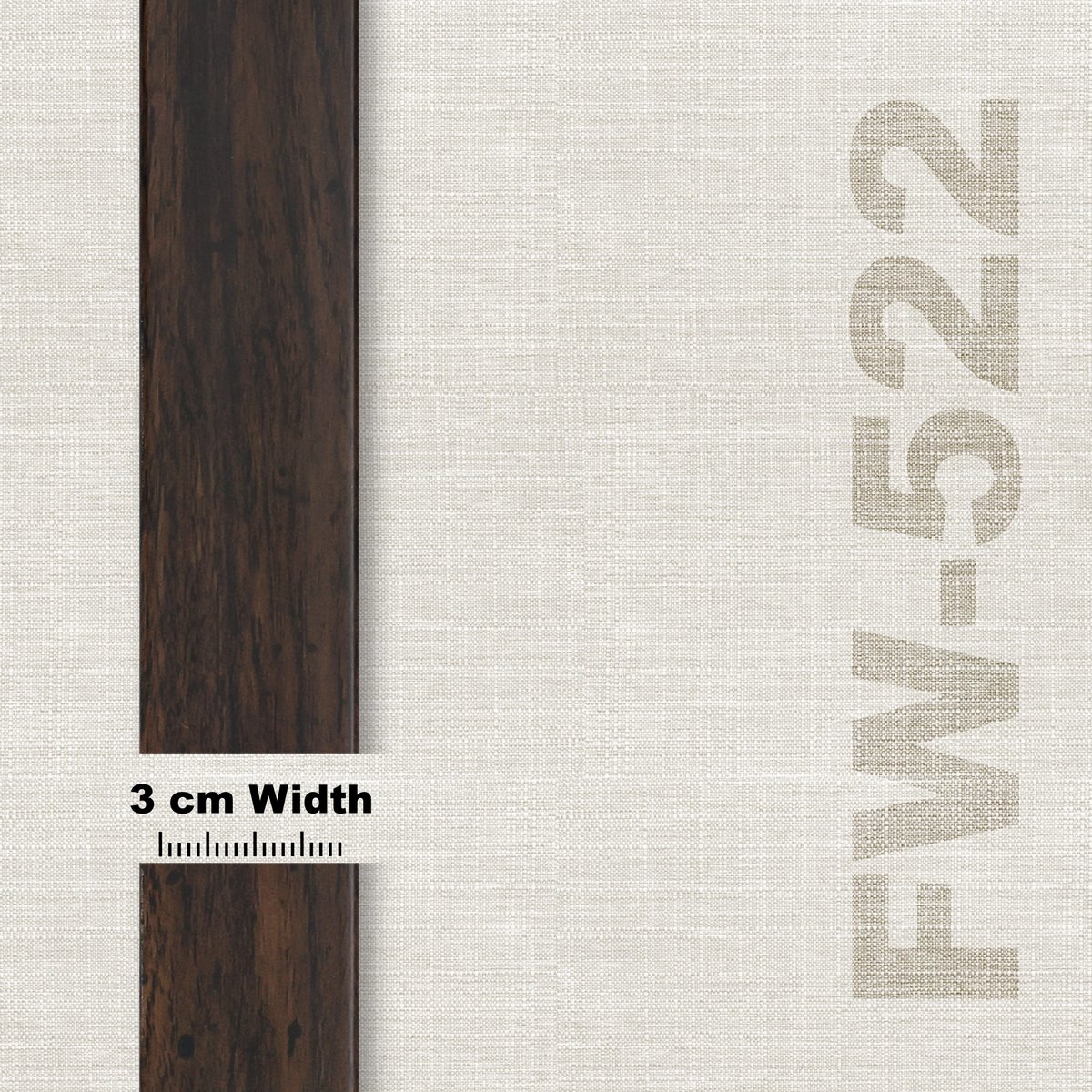Simple Dark Walnut Frame FW 522 - View 2