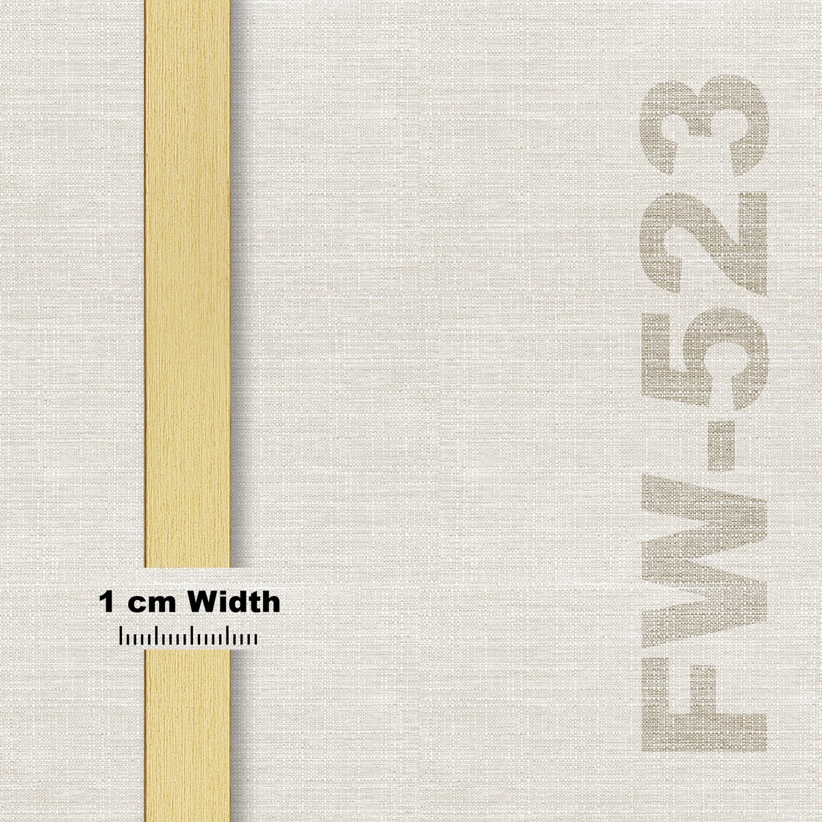 Simple Blonde Wood Frame FW 523 - View 2