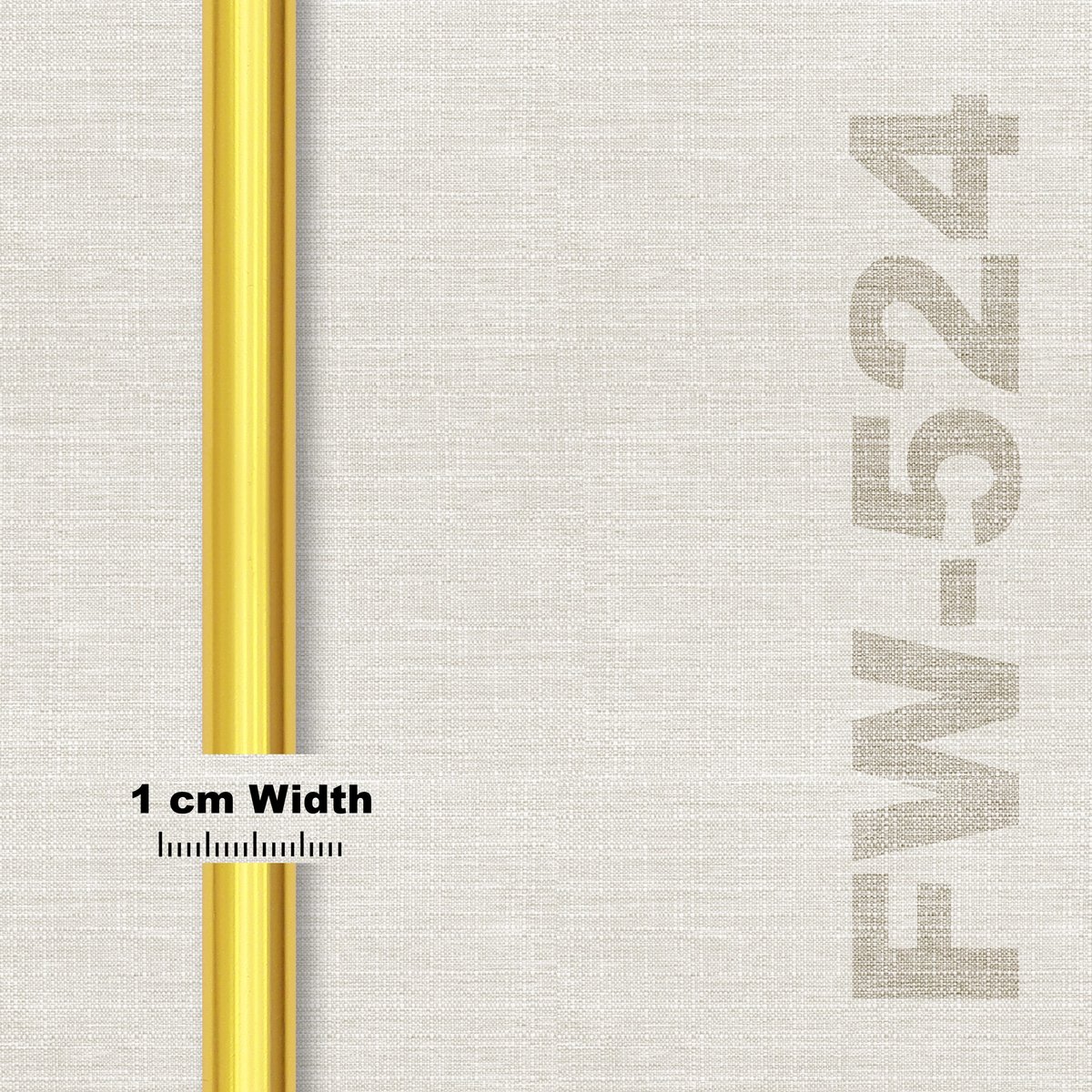 Bright Gold White Mat Frame FW 524 - View 2