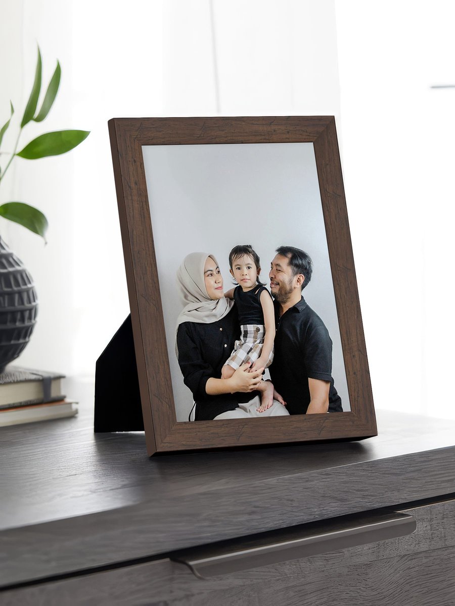 Rustic Weathered Wood Box Frame FW 526 - View 1